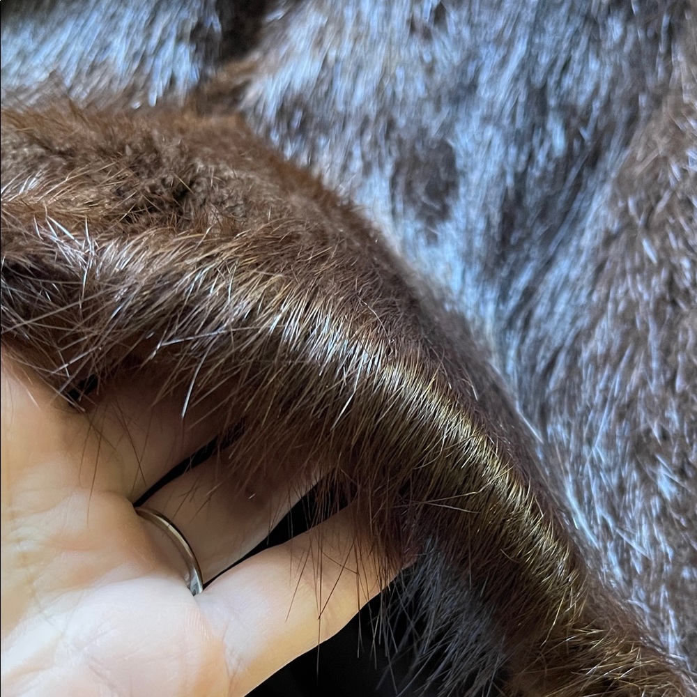 YSL Brown Fur Coat - Picture 13 of 16